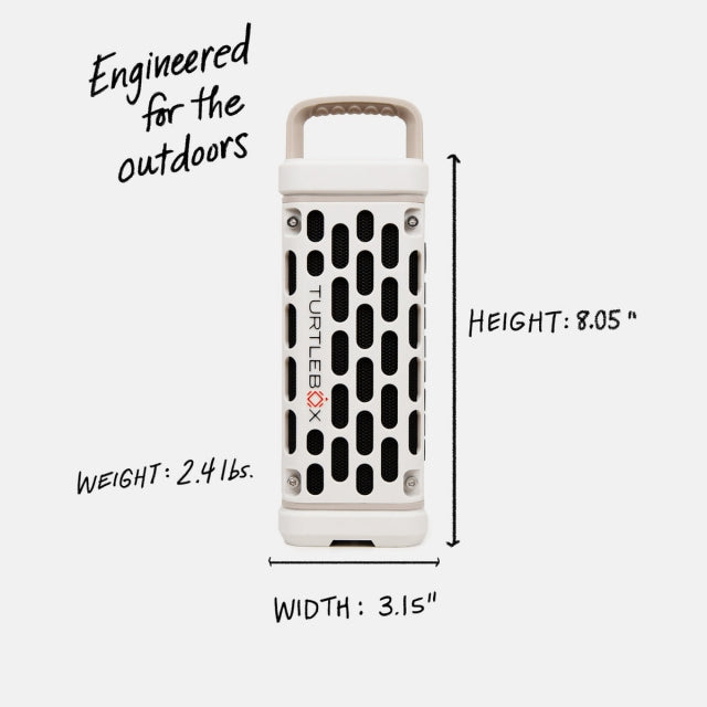 Turtlebox Audio Ranger Speaker Ivory