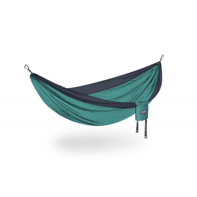Eagles Nest Outfitters Doublenest Hammock Print Optical Illusion | Charcoal