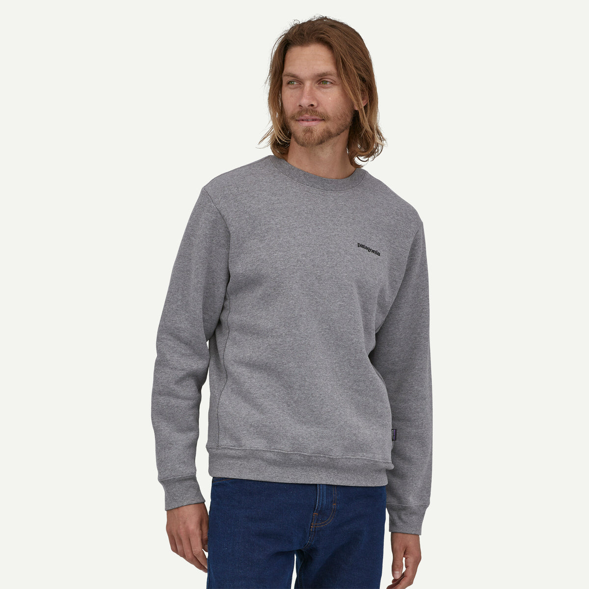 Patagonia Men&#39;s P-6 Logo Uprisal Crew Sweatshirt