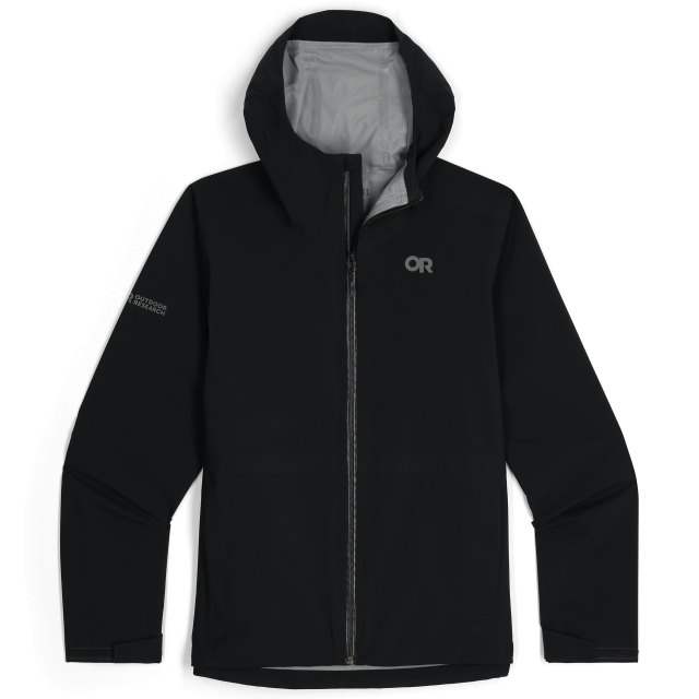 Outdoor Research Stratoburst Stretch Rain Jacket Black