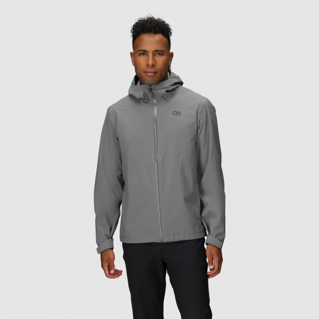 Outdoor Research Stratoburst Stretch Rain Jacket Wolf Grey
