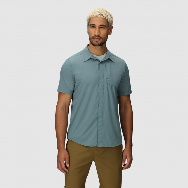 Outdoor Research Astroman Air Short Sleeve Shirt Neptune