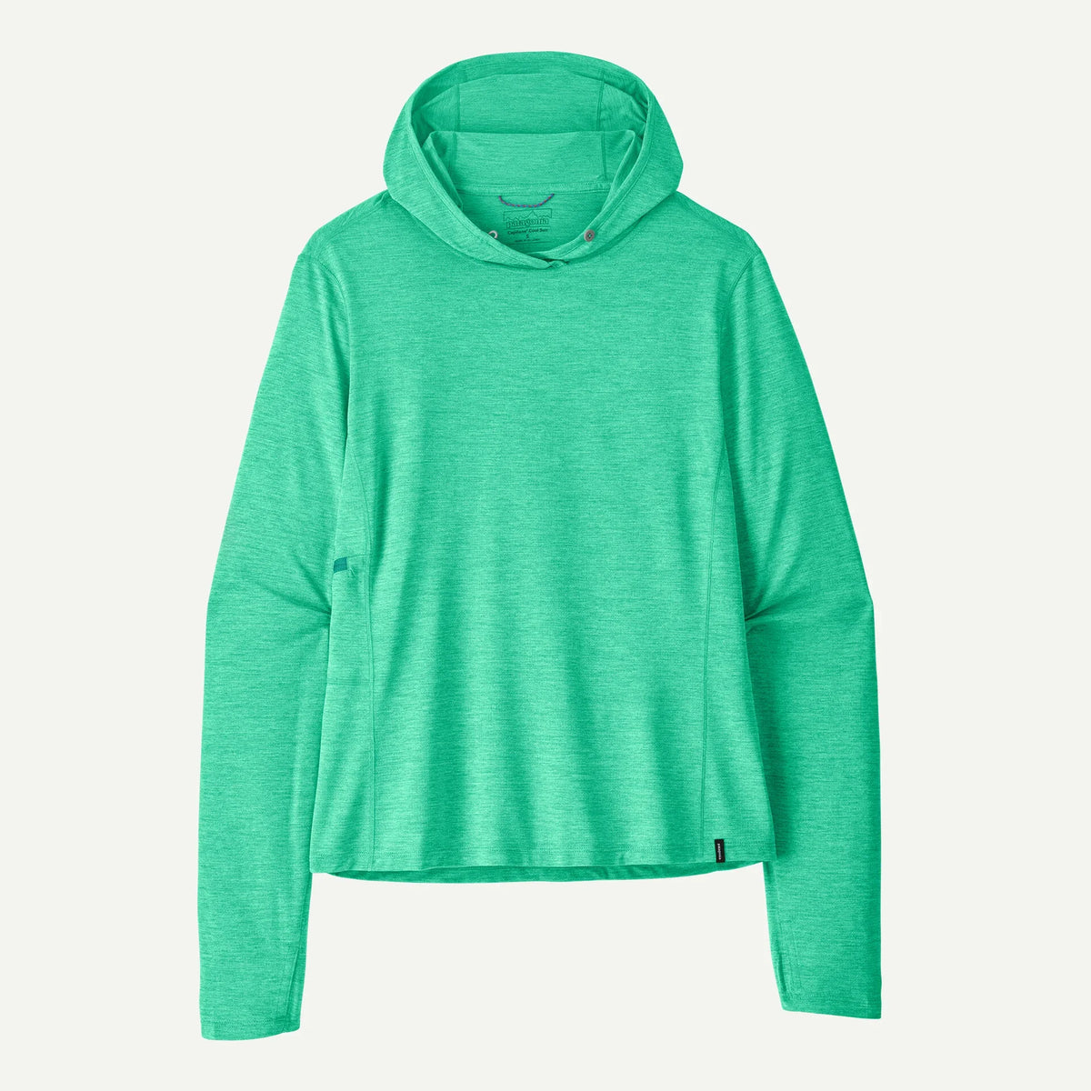 Patagonia Pat W Cap Cool Sun Hoody Aqua Stone/Early Teal X-Dye