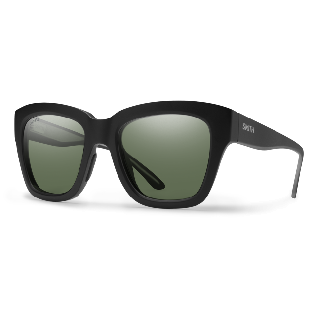 Smith Optics Sway Matte Black - ChromaPop Polarized Gray Green