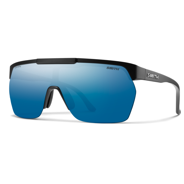 Smith Optics Xc Matte Black - ChromaPop Polarized Blue Mirror