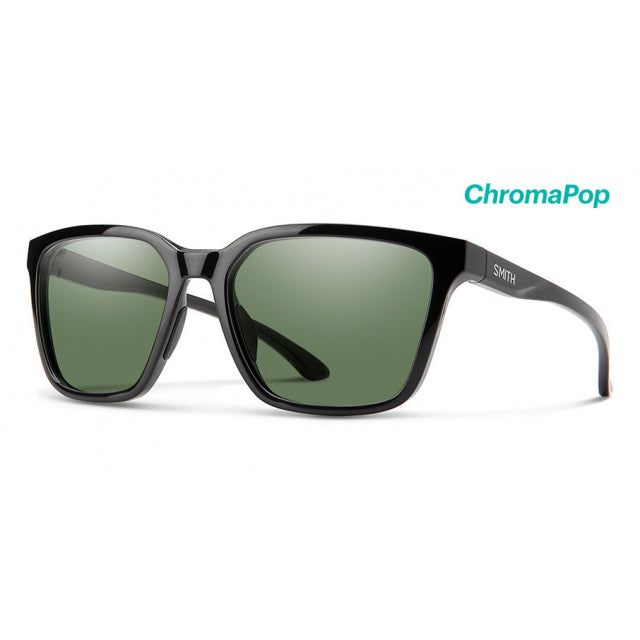 Smith Optics Shoutout Black - ChromaPop Polarized Gray Green