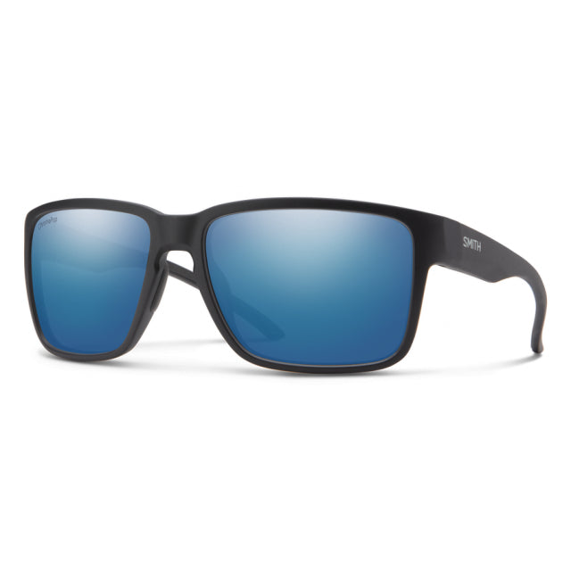 Smith Optics Emerge Matte Black - ChromaPop Polarized Blue Mirror