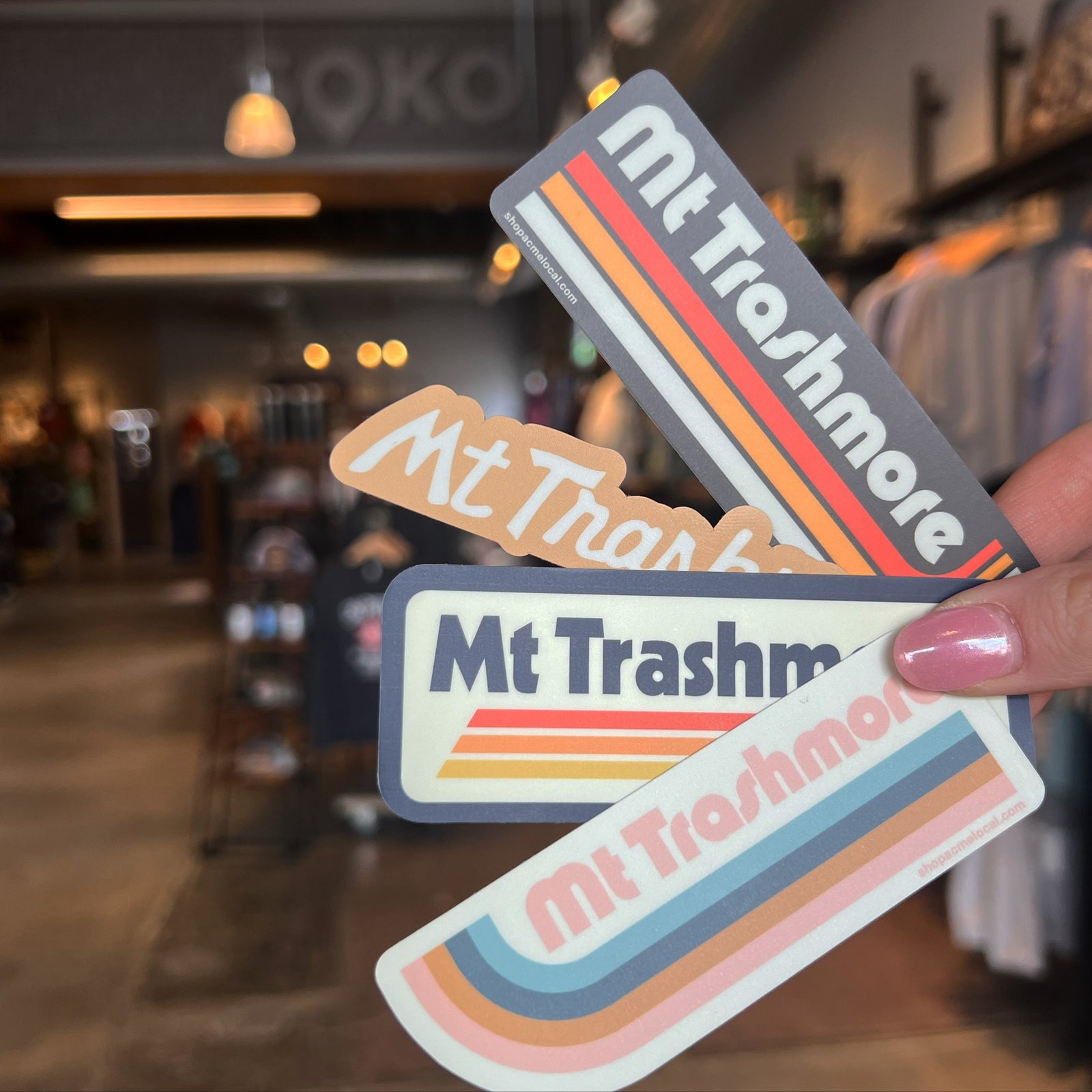 Soko SOKO x Acme Local Mount Trashmore Stickers