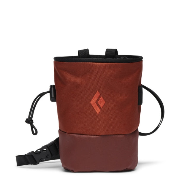 Black Diamond Mojo Zip Chalk Bag Burnt Sienna