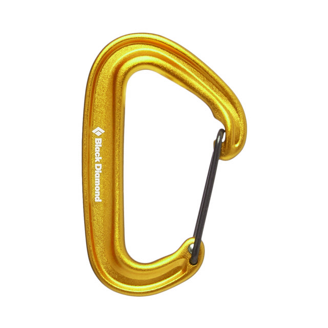 Black Diamond Bd Miniwire Carabiner Yellow