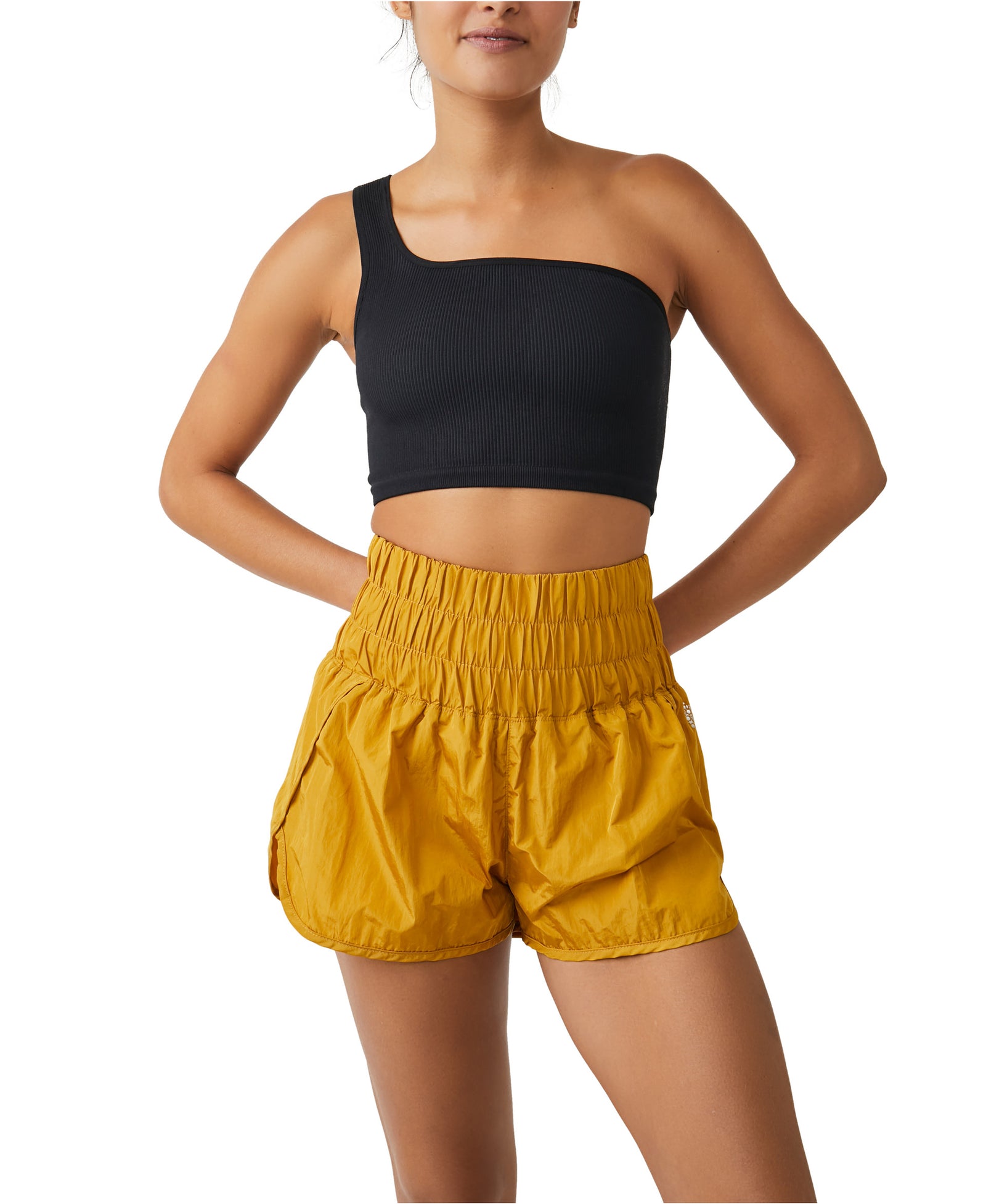 Free People Movement Womens The Way Home Varsity Gold