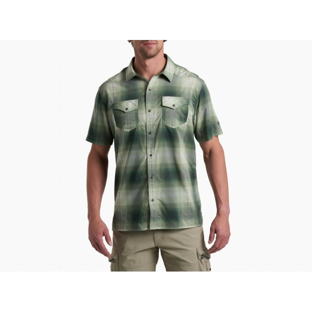 Kuhl Mens Konquer Ss Everglade Green