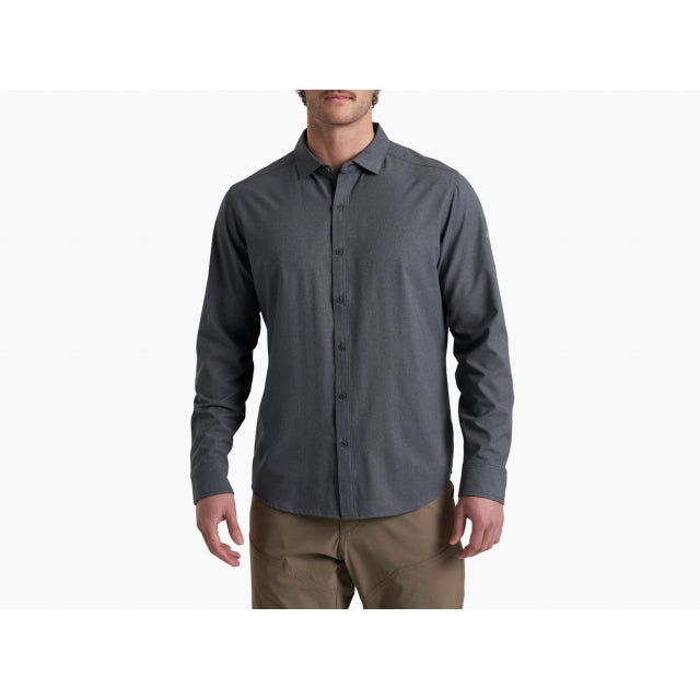 Kuhl Mens Breeze Long Sleeve Carbon