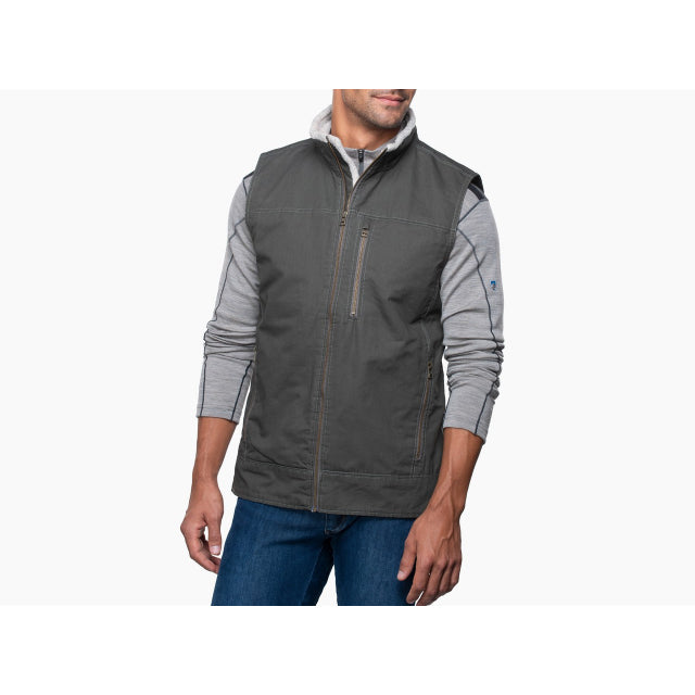 Kuhl Burr Vest Lined Gun Metal