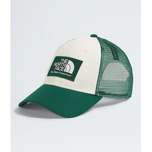 The North Face Mudder Trucker Hat hunter green/white dune