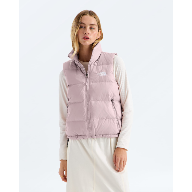 The North Face Womens Hydrenalite Down A-line Vest metal pink