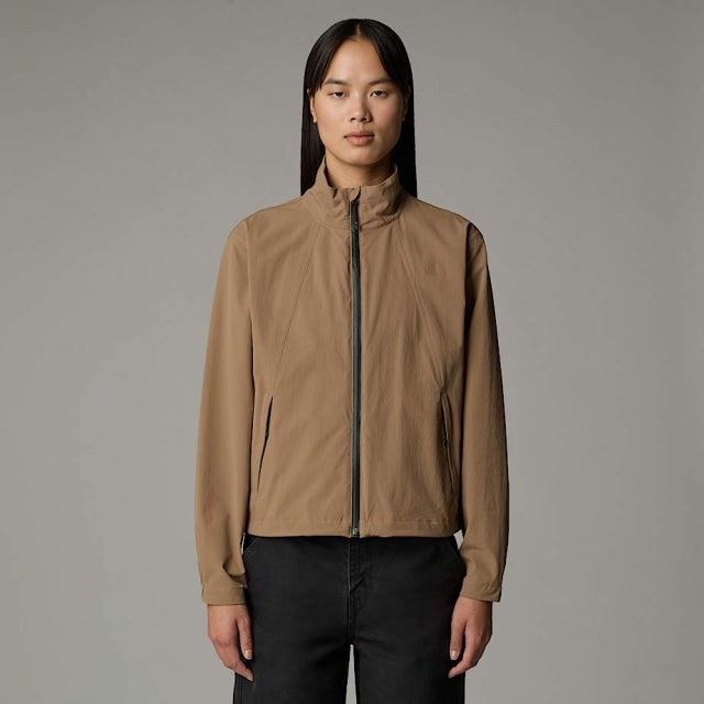 The North Face Womens North Dome Wind Jacket Latte