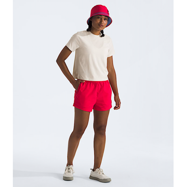 The North Face Womens Dune Sky Short Sleeve White Dune