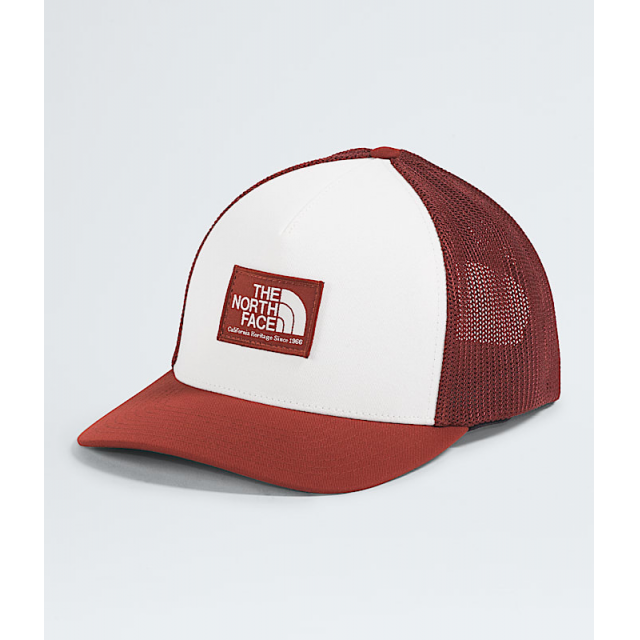 The North Face Mens Tnf M Keep It Patched Structured Trucker Iron Clay/White Dune