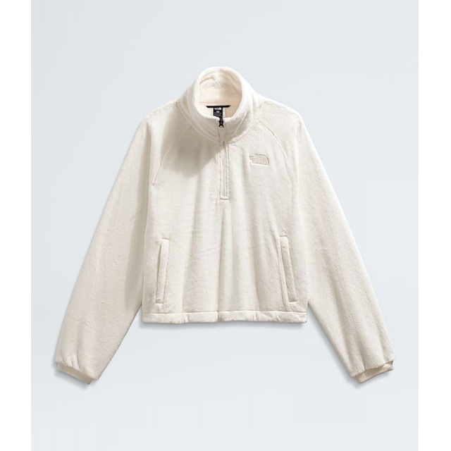 The North Face Tnf W Osito Lux Qz Jkt White Dune