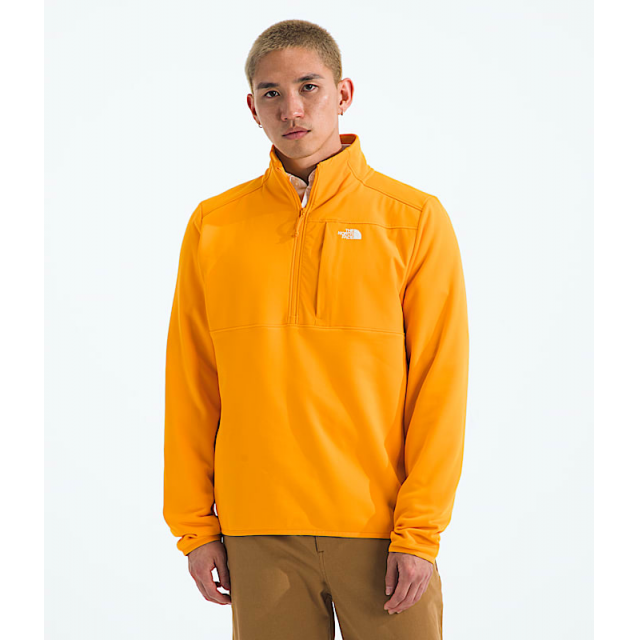 The North Face Mens Tnf M Tnf Performance Fleece Qz Summit Gold