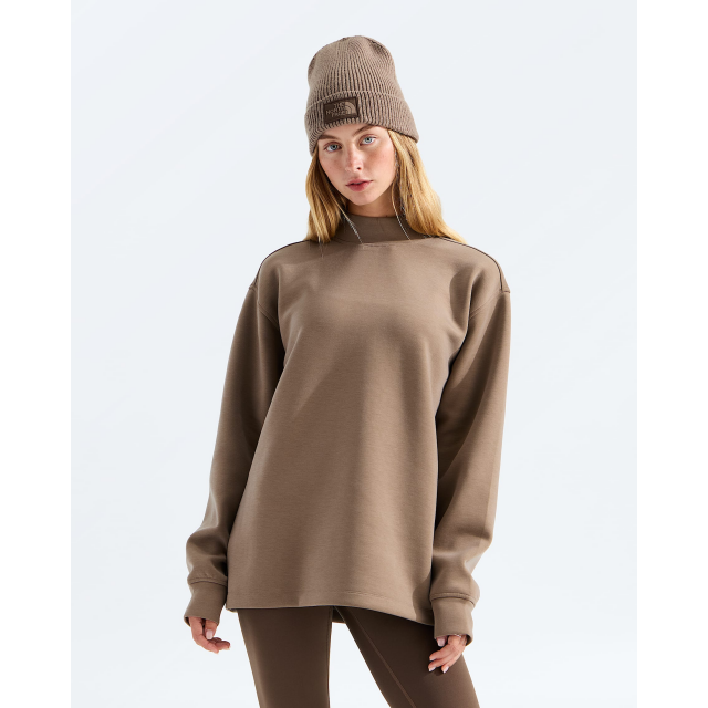 The North Face Womens Jaida Long Crew Garnet