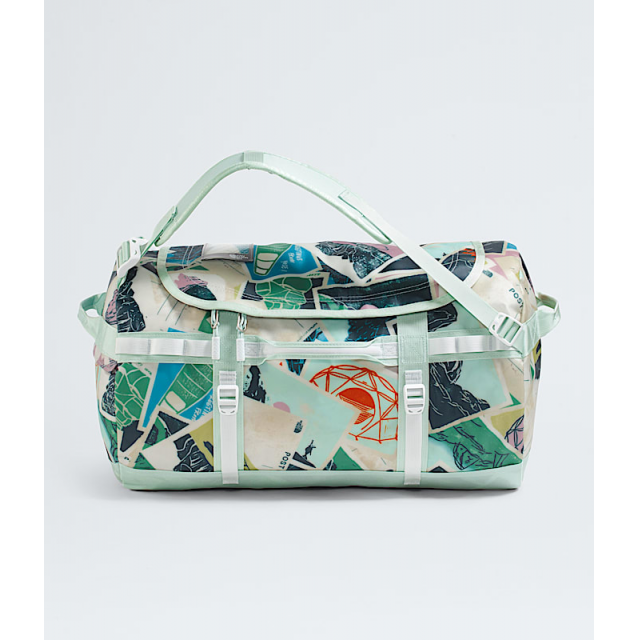 The North Face Base Camp Duffel—s Opal Frost TNF Postcards Print/Opal Frost/Pearl Stone