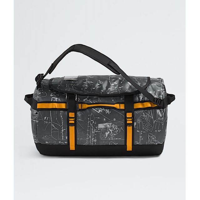 The North Face Base Camp Duffel anthracite grey conrad topo print/summit gold