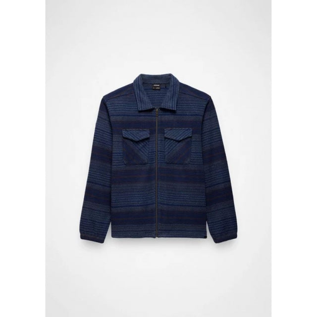 Prana Prana Heritage Zip Flannel Capulet Blue