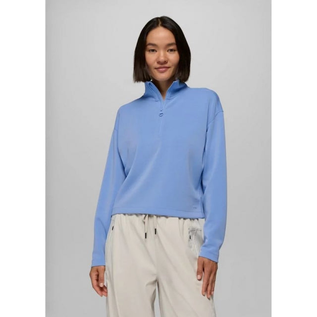 Prana Shea Half Zip Blue Vibes