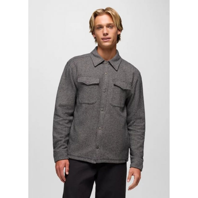 Prana Happy Camp Flannel Shadow Heather