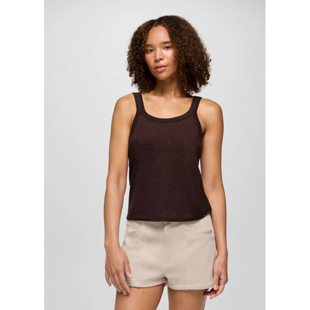Prana Cozy Up Scoop Tank Mocha
