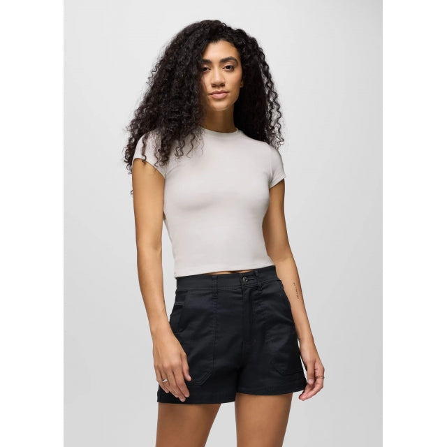 Prana Lotus Short Sleeve Tee Soft White