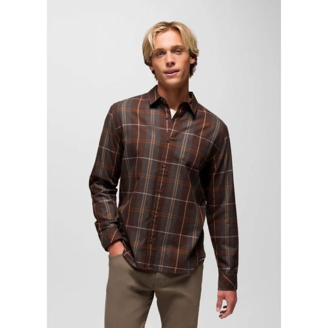 Prana Los Feliz Flannel Shirt Mocha