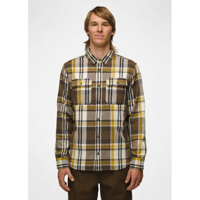 Prana Westbrook Flannel Shirt Rich Earth