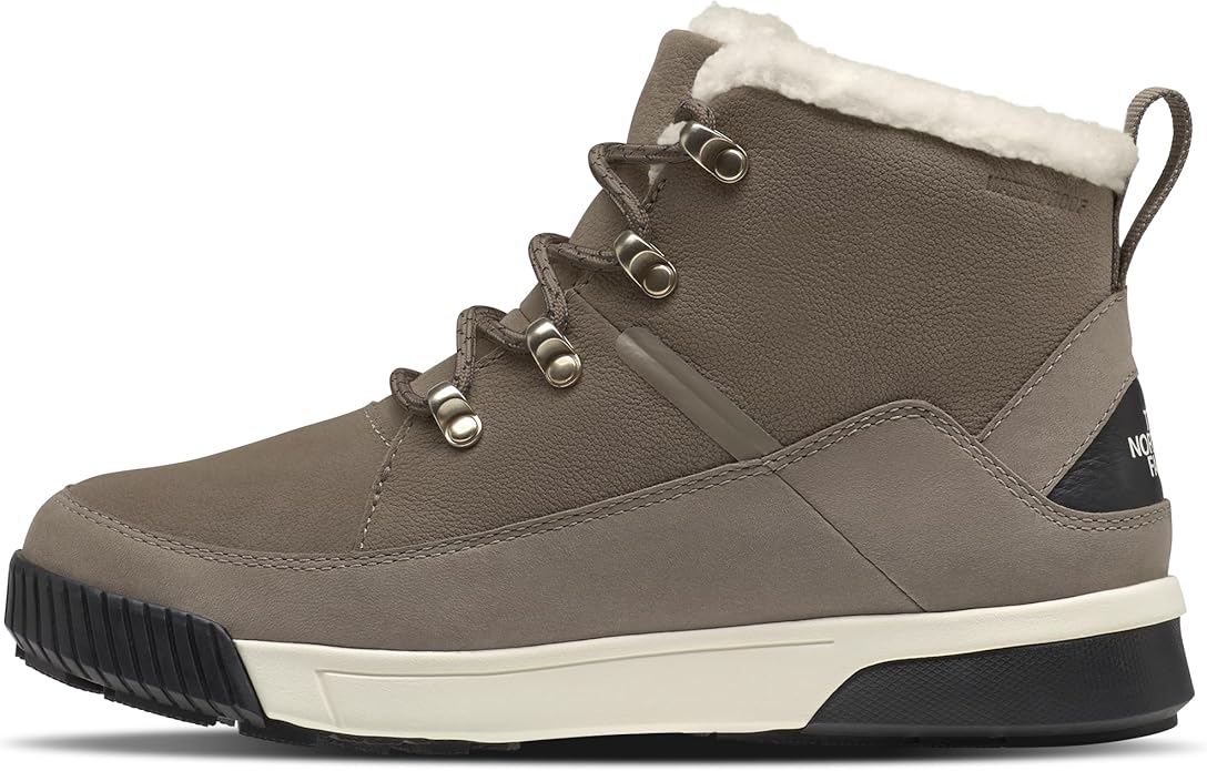 The North Face Womens Sierra Mid Lace Waterproof Cavern Grey/White Dune