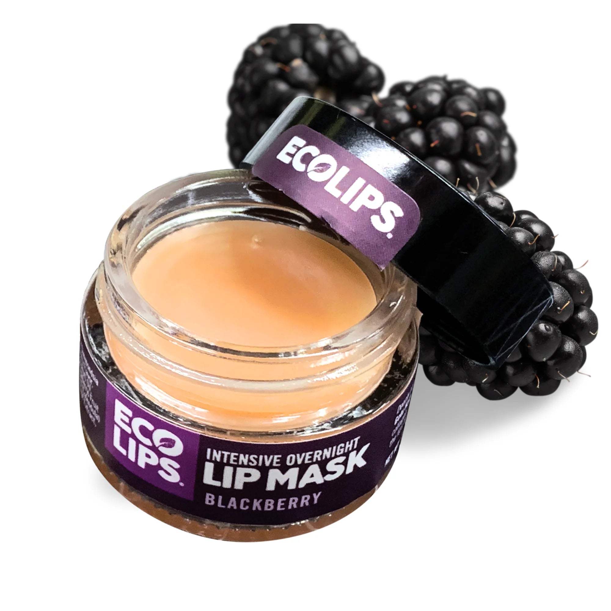 Eco Lips Lip Mask Jar Blackberry