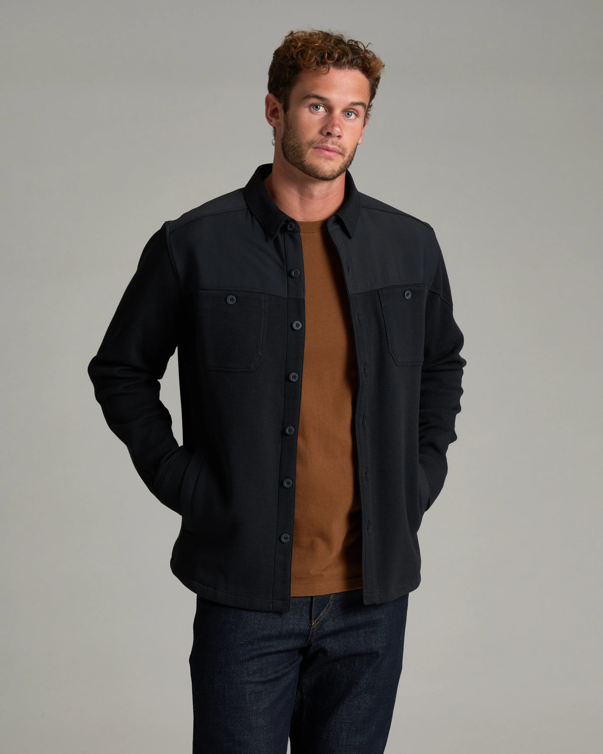 Kuhl Mens Relentr Shirt-Jac Blackout