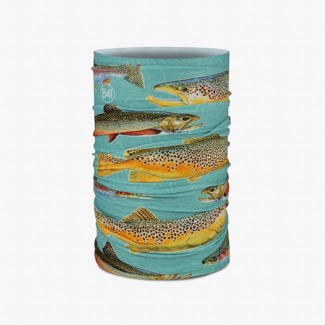 Buff Headwear Buff U Angler Artists Coolnet Uv Abachar: Trout None