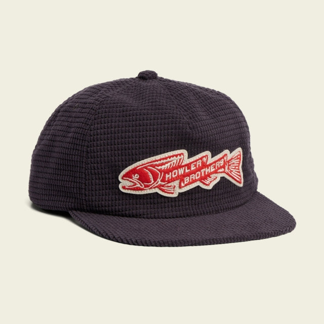 Howler Bros Unstructured Snapback Hat Trout Bolt: