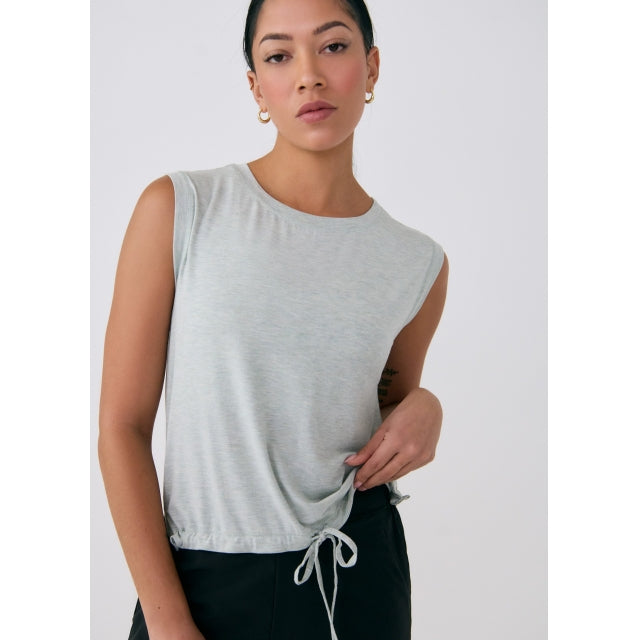 Lole Elisia Short Sleeve Shirt Sage Stone Heather V823