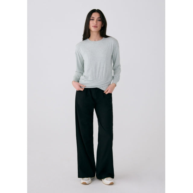 Lole Elisia Long Sleeve Shirt Sage Stone Heather V823