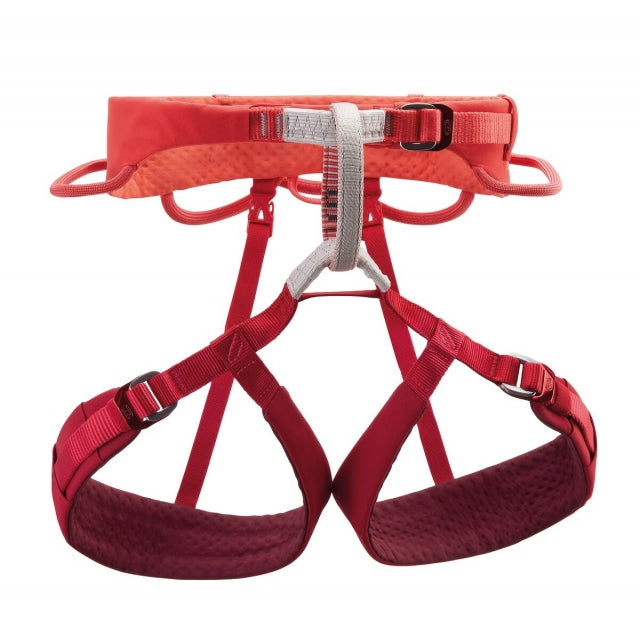 Petzl Womens Luna Harness Coral Red