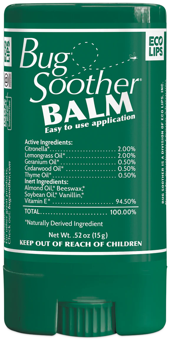 Bug Soother Natural Insect Repellent Balm for Mosquitoes & Black Flies 0.52oz