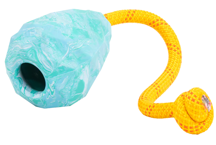 Ruffwear Huck-a-Cone Toy Medium Glacier Blue