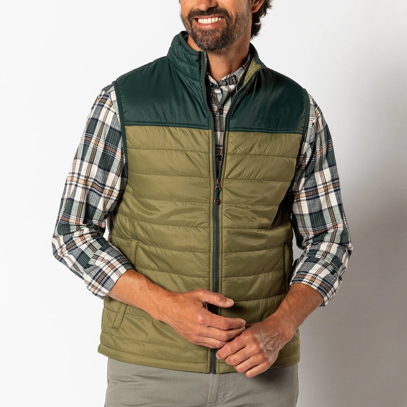 Duck Head Mens Ridgeland Performance Quilted Vest