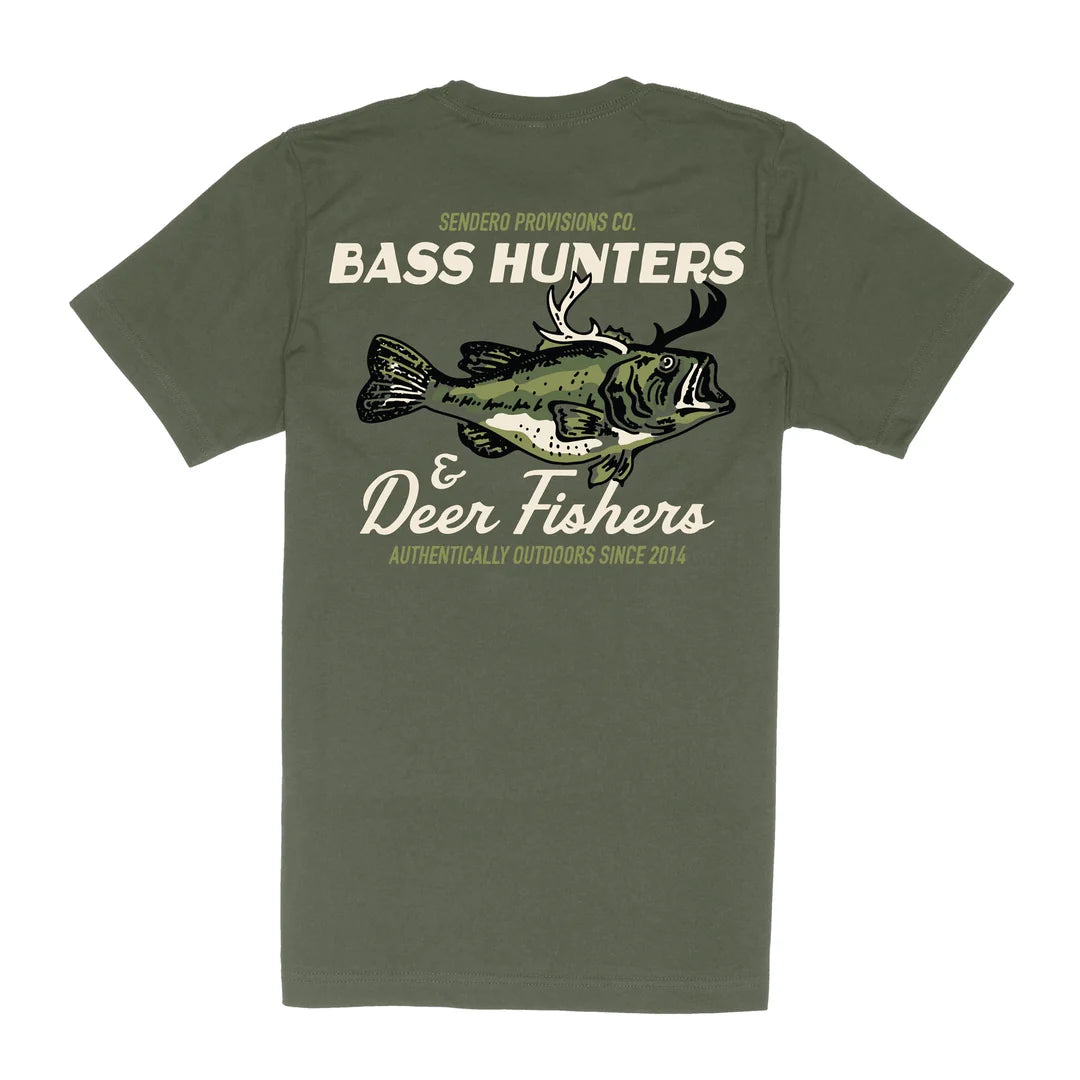 Sendero Provisions Co. Mens Sendero Deer Fishers T-shirt