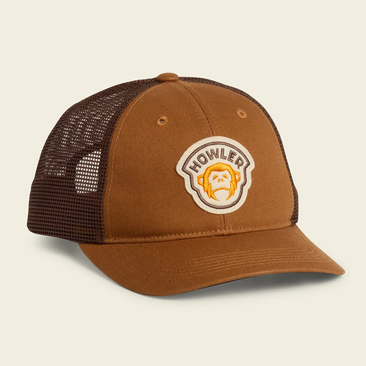 Howler Brothers Standard Hat el mono badge: