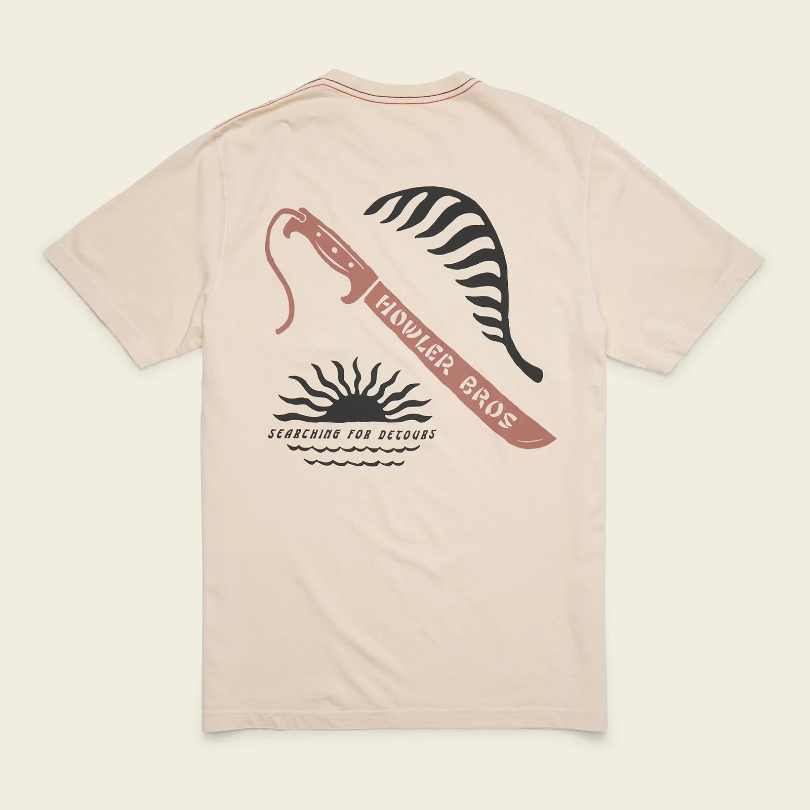 Howler Bros Mens Cotton Pocket T-shirt achete: Sand / M