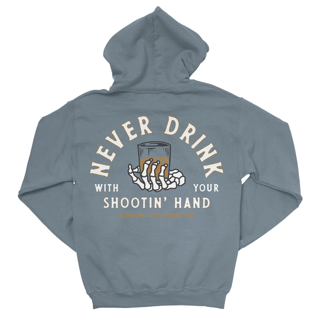 Sendero Provisions Co. Mens Shootin Hand Hoodie Citadel